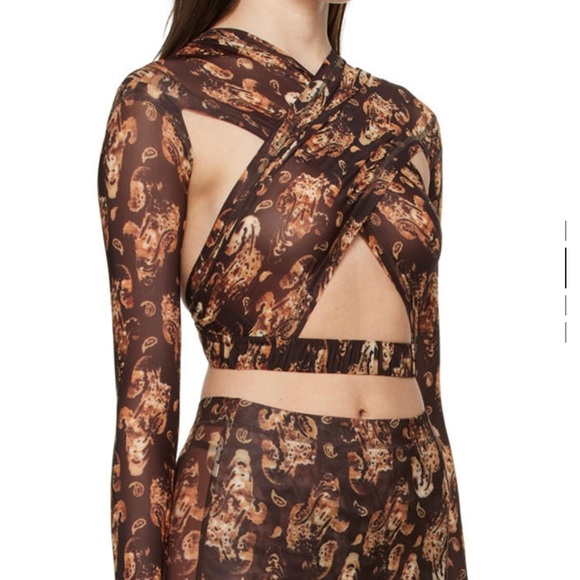 Miaou Tops - KNWLS Brown Polyester Set🧸